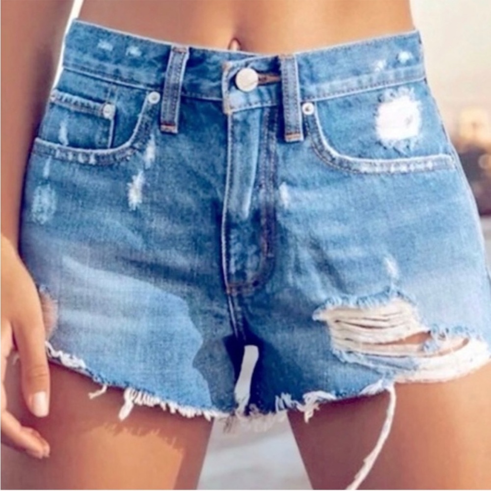 BDG essential mid-rise jean shorts